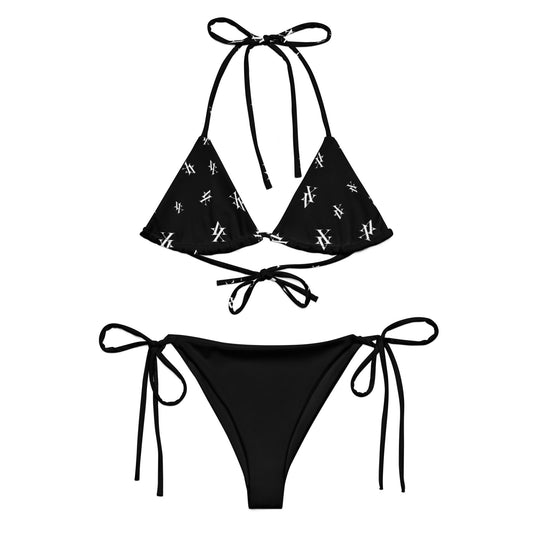 XV Luxury | String Bikini Set - Black & White