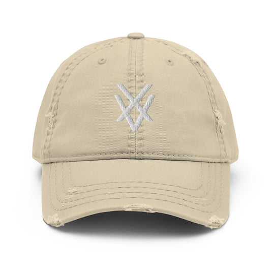 XV | Distressed Hat - Khaki