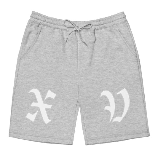 XV | Sweat Shorts - Grey & White