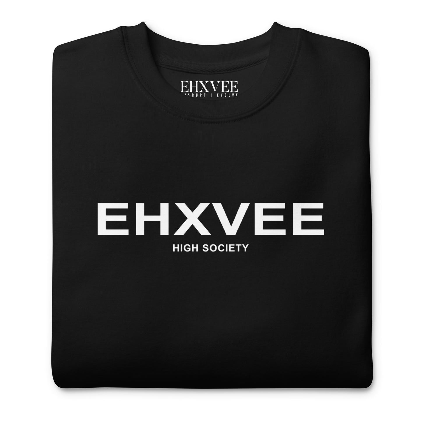 HIGH SOCIETY | Sweatshirt - Black