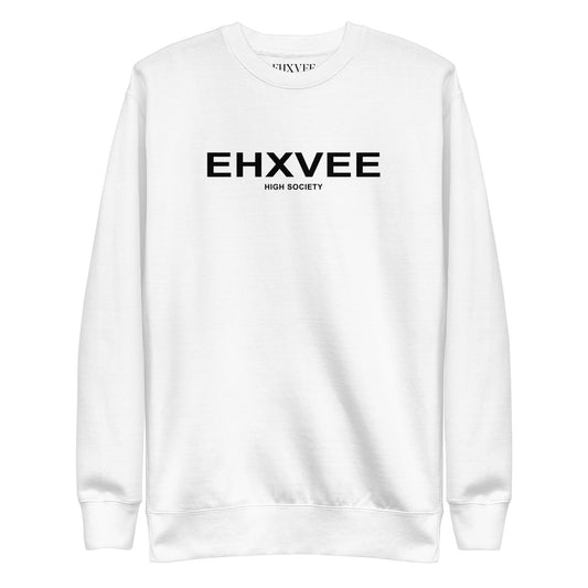 HIGH SOCIETY | Sweatshirt - White