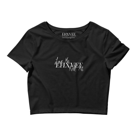 LXVE ME x KILL ME | Crop Top - Black